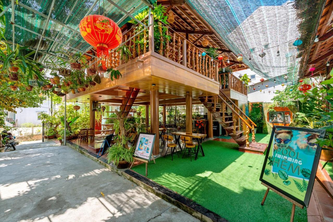 Alley Garden Homestay Hoi An Eksteriør billede